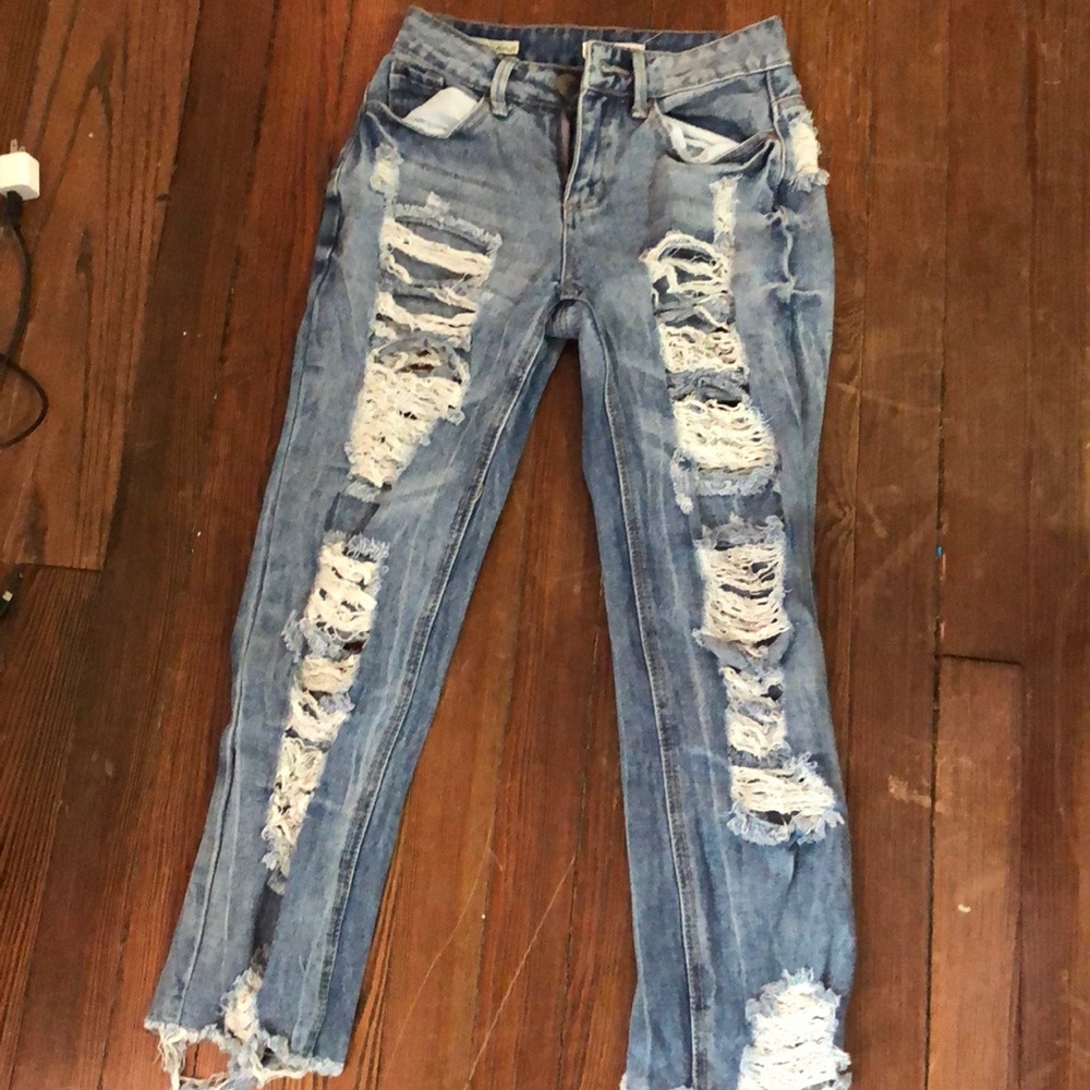 Ripped jeans